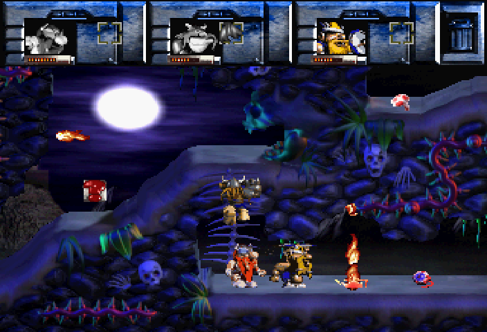 Lost Vikings 2: Norse by Norsewest screenshot 3 for Sega Saturn